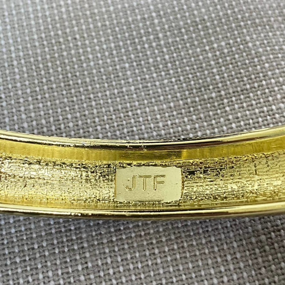 JTF gold/blue crystal bracelet - Picture 4 of 6